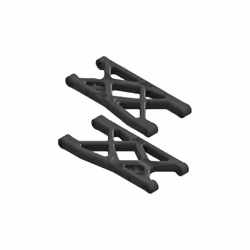ARRMA ARAC9066, Suspension arm set (rear), Black
