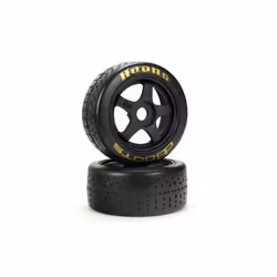 ARRMA ARA550071, Wheel, Black