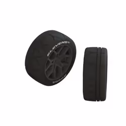ARRMA ARA550093, Wheel, Black, White