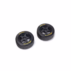 ARRMA ARA550094, Wheel, Black, Gold
