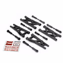 ARRMA ARA230008, Suspension arm shaft, Plastic, Black