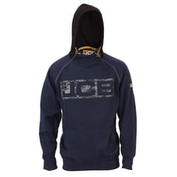 JCB Horton Hoodie Hooded Jumper Navy (Sizes S-XXL) - Medium