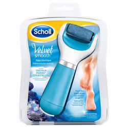 Scholl Velvet Smooth Electronic Foot File with Marine Minerals