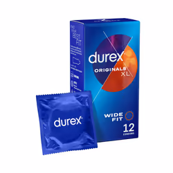 Comfort XL Large Condoms for Men, Pack of 12
