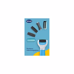 Velvet Smooth Express Pedi Crystal Diamonds Extra Exfoliating Grains Replacement 2Â Rolls by Scholl - Additional view 5
