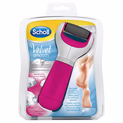 Scholl Velvet Smooth Express Pedi, Pink, White, AA