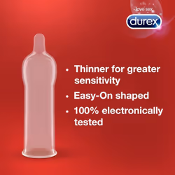 Durex Thin Feel Condoms ( Pack Of 12 )