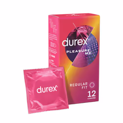 Durex - Pleasure Me Condoms - 12 Pack