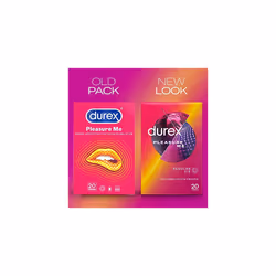 Pleasure Me Ribbed and Dotted Condoms Pack of 20
