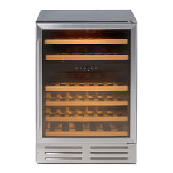Stoves 600WC Freestanding Silver 46 bottle(s)