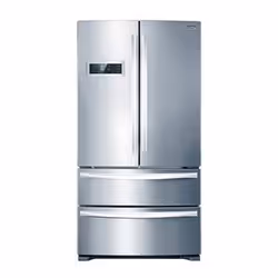 Stoves FD90, Freestanding, Stainless steel, Tempered glass, 542 L, N-ST, 45 dB