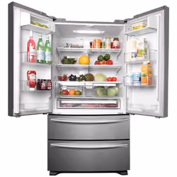 Stoves FD90 side-by-side refrigerator Freestanding 542 L Stainless steel