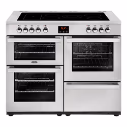 Belling Cookcentre 110E, Range cooker, Stainless steel, Rotary, Touch, Professional, Front, Electronic