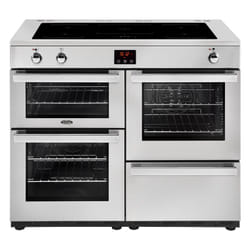 Belling Cookcentre 110 Ei Range cooker Electric Zone induction hob Stainless steel