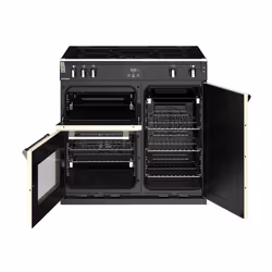 Stoves Richmond S900 Ei Range cooker Electric Zone induction hob Black, Cream