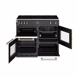 Stoves Richmond S1000 Ei Range cooker Electric Zone induction hob Black, Cream