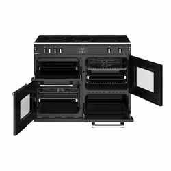 Stoves Richmond S1100 Ei Deluxe Range cooker Electric Zone induction hob Black