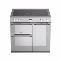 Stoves Sterling S900 Ei, Range cooker, Stainless steel, Rotary, Touch, Chrome, Top front, Electronic