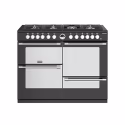 Stoves Sterling S1100DF, Range cooker, Black, 1096 mm, 600 mm, 930 mm, 90 cm