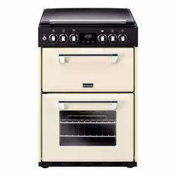 Stoves Richmond 600DF, Range cooker, Cream, Rotary, Touch, Chrome, Metal, Front