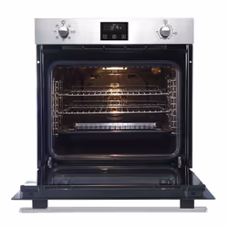 Belling BI602FP 70 L 2900 W Black, Silver