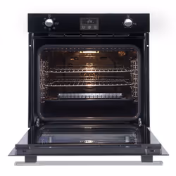 Belling BI602FP 70 L 2900 W Black, Silver