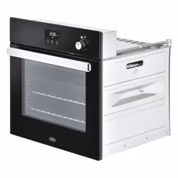 Belling BI602G 48 L 2400 W Black, Silver