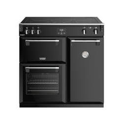 Stoves Richmond S900 EI DeLuxe Range cooker Electric Zone induction hob Black, Stainless steel