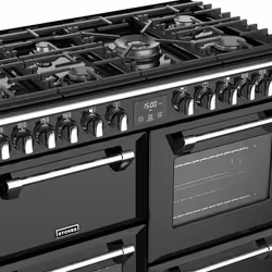 Stoves Richmond Deluxe S1000DF Freestanding cooker Electric Gas Black