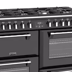 Stoves Richmond Deluxe S1100DF Freestanding cooker Electric Gas Black