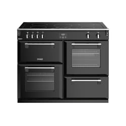 Stoves Richmond S1100 EI DeLuxe Range cooker Electric Zone induction hob Black, Stainless steel