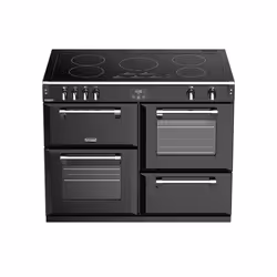 Stoves Richmond S1100 EI DeLuxe Range cooker Electric Zone induction hob Black, Stainless steel