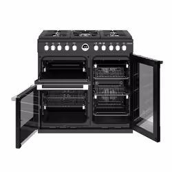 Stoves STERLING DELUXE S900DF Freestanding cooker Gas Black