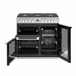 Stoves Sterling Deluxe S900DF Freestanding cooker Electric Gas Stainless steel
