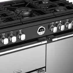 Stoves Sterling Deluxe S900G Freestanding cooker Gas Black