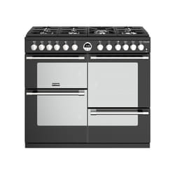 Stoves Sterling Deluxe S1000DF Freestanding cooker Electric Gas Black
