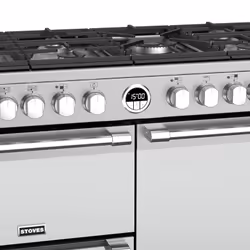 Stoves Sterling Deluxe S1000DF Freestanding cooker Electric Gas Stainless steel