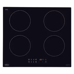 Belling IHT6013, Black, Built-in, 59 cm, Zone induction hob, Ceramic, 4 zone(s)