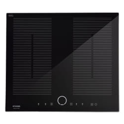 Stoves SIH60SSTC Black Built-in 59 cm Zone induction hob 4 zone(s)