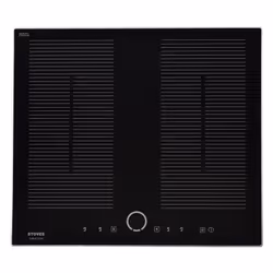 Stoves SIH60SSTC Black Built-in 59 cm Zone induction hob 4 zone(s)
