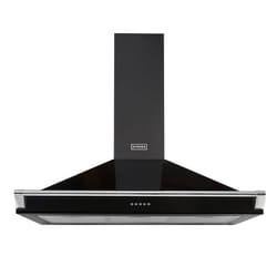Stoves RICHMOND CHIMNEY AND RAIL 900 Built-in Black 644.6 m³/h