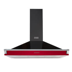 Stoves RICHMOND CHIMNEY AND RAIL 900 Built-in Black, Red 644.6 m³/h