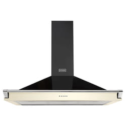 Stoves RICHMOND CHIMNEY AND RAIL 1100 Built-in Beige, Black 644.6 m³/h