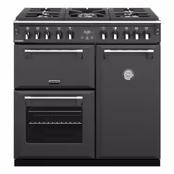 Stoves Richmond S900DF, Range cooker, Anthracite, Rotary, Touch, Front, Electronic, Gas