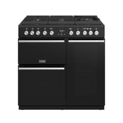 Stoves Precision Deluxe S900DF GTG Freestanding cooker Electric Gas Black