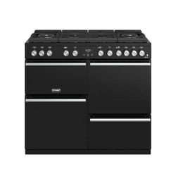 Stoves Precision Deluxe S1000DF GTG Freestanding cooker Electric Gas Black