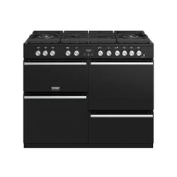 Stoves Precision Deluxe S1100DF GTG Freestanding cooker Electric Gas Black
