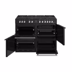 Stoves Precision Deluxe S1100DF GTG Freestanding cooker Electric Gas Black