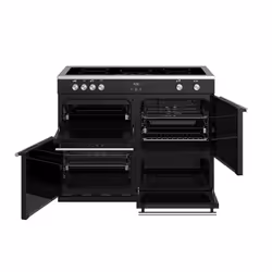 Stoves Precision Deluxe S1100EI Freestanding cooker Electric Zone induction hob Black