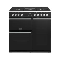 Stoves Precision Deluxe S900G Freestanding cooker Gas Black